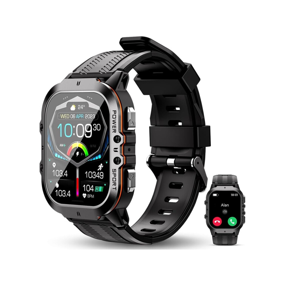 1.96 Inch Amoled Smartwatch For Outdoor Sports, 5Atm Waterproof Sports Watch With Over 100 Sports Modes And Foot Monitoring 6220252897157