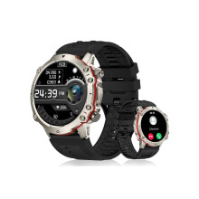 Smartwatch Fw09 Military Grade Titanium Body Men's Silver VEANXIN