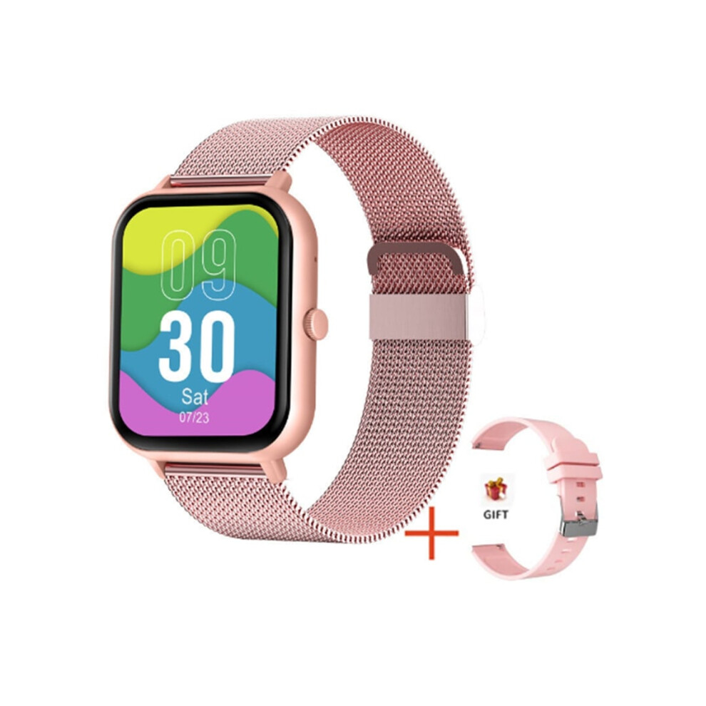 Smartwatch For Men And Women, Answer/Make Calls, 183-Inch Fitness Tracker With Heart Rate Monitor By Veanxin 6220252897591