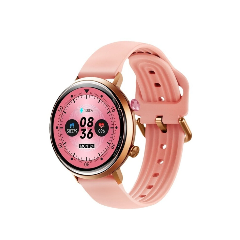 Women's Smartwatch With 1.32" Amoled Screen, Waterproof, Over 100 Sports Modes, Pedometer, Heart Rate Monitor, And Veanxin 6220252893692