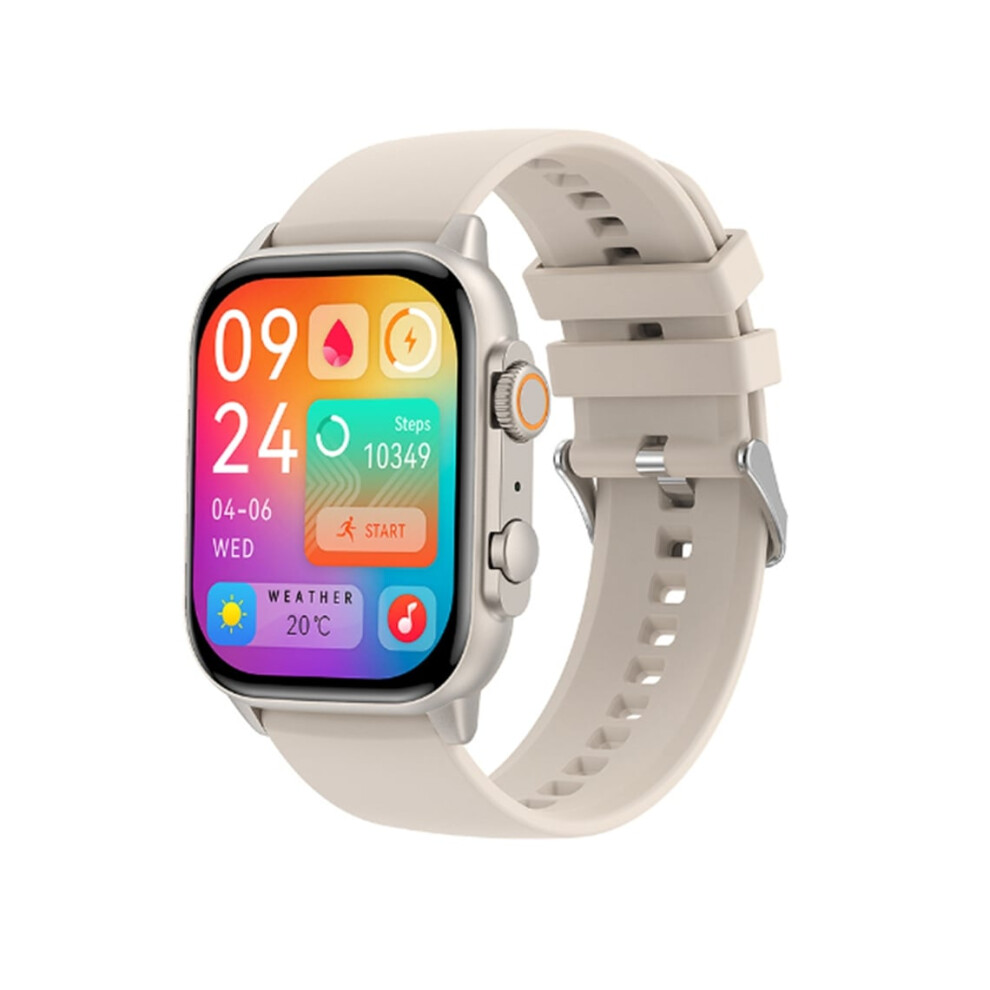 Veanxin Smartwatch With Bluetooth, 1.96" Amoled Hd Screen, 410*502 Display, And Health Monitor - Silver 6220252897928
