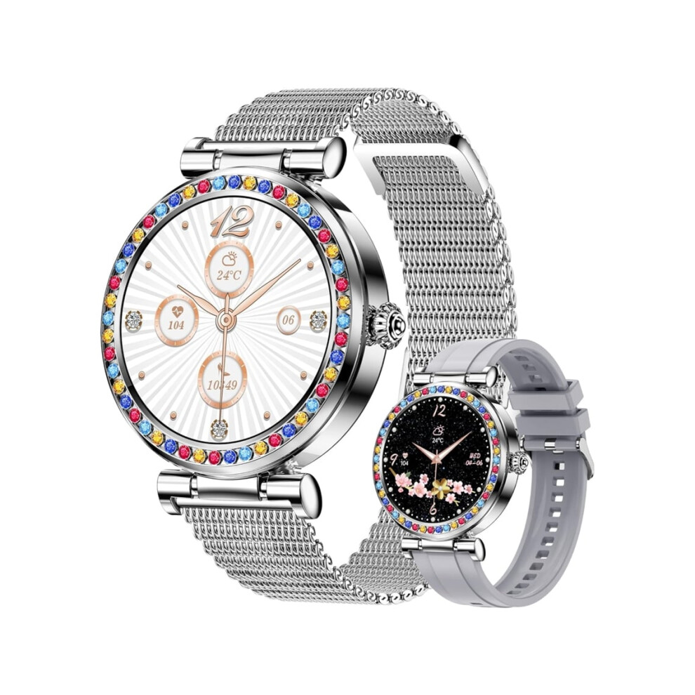 Smartwatch For Women, Answer/Make Calls, Fitness, Waterproof 5Atm, With Heart Rate/Spo2/Blood Pressure, Bluetooth Veanxin 6220252898178
