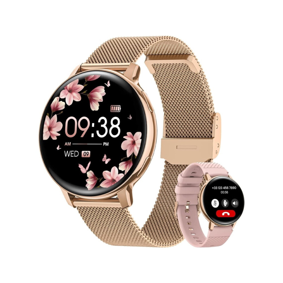 Smartwatch With Call Function, 39-Inch Screen, Over 120 Sports Modes, Heart Rate Monitor, Spo2, Sleep Monitor, Pedometer, Calorie Counter. 6220252898499