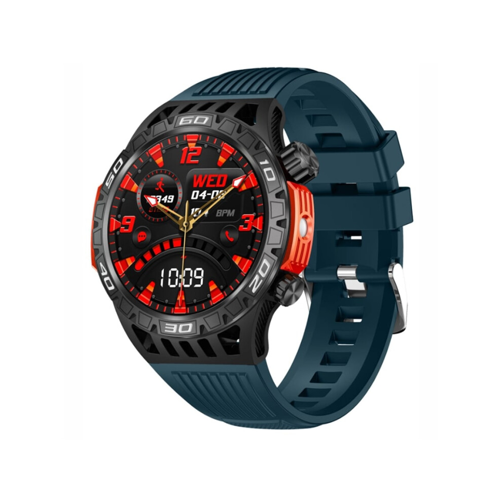 Smartwatch With Compass, Flashlight, Bluetooth Call, Incoming Call Flash Notification, Outdoor Sports Tracking And Monitoring. 6220252898901