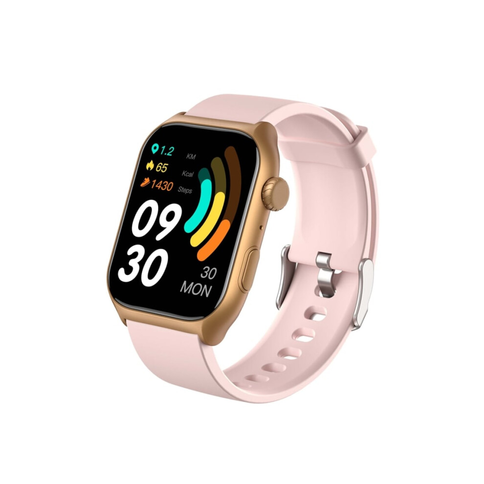 Smart Watch Fitness Tracker Heart Rate/Sleep Monitor/Pedometer/Calories Multiple Sports Modes Rose Veanxin Gold 6220252898949