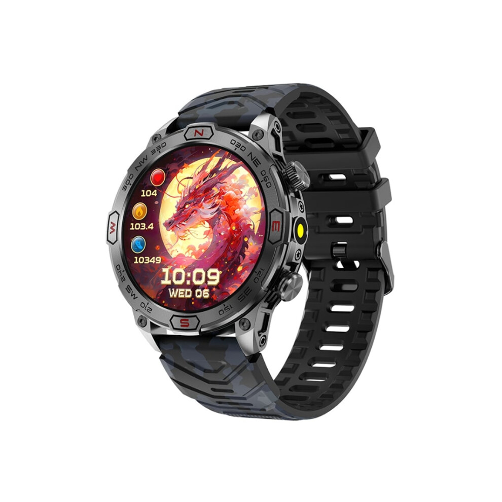 Smartwatch With Hd Amoled Screen, Bluetooth Calling, Heart Rate, Blood Pressure Monitoring, Blood Oxygen Monitoring, And Veanxin Tracking. 6220252899540
