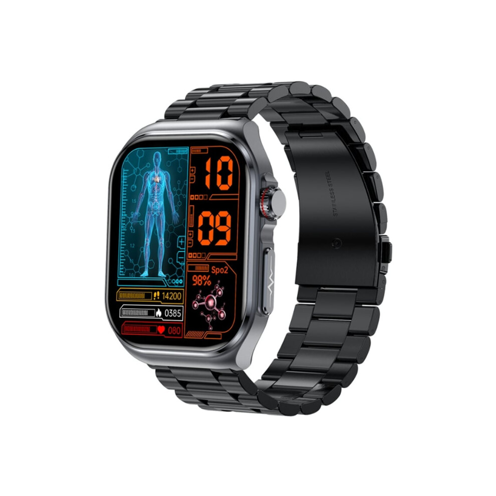 Smartwatch With Ecg, Bluetooth Calling, Body Fat Monitoring, Blood Pressure Monitoring, Blood Sugar Monitoring, Heart Rate Monitoring, Veanxin Monitor 6220252899601