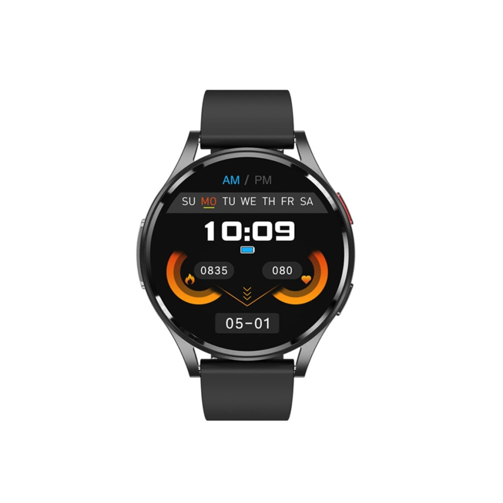 Smartwatch With Bluetooth Calling, Music Playback, Notification Alerts And Ecg Monitoring, Veanxin Black 6220252899618
