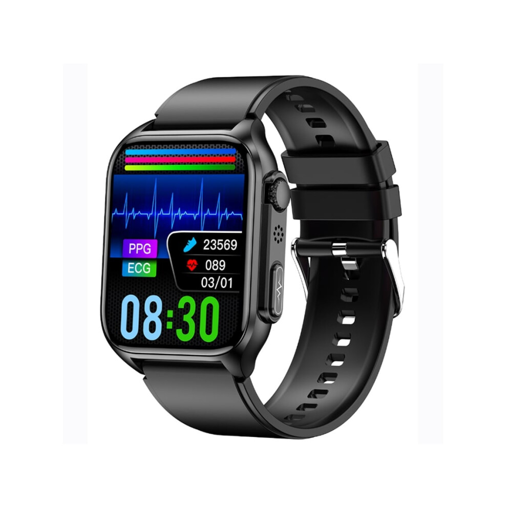 Smartwatch With Bluetooth Call, Ecg, Non-Invasive Blood Sugar Monitoring, Temperature, Heart Rate Monitoring, And Stress Monitoring. 6220252900352