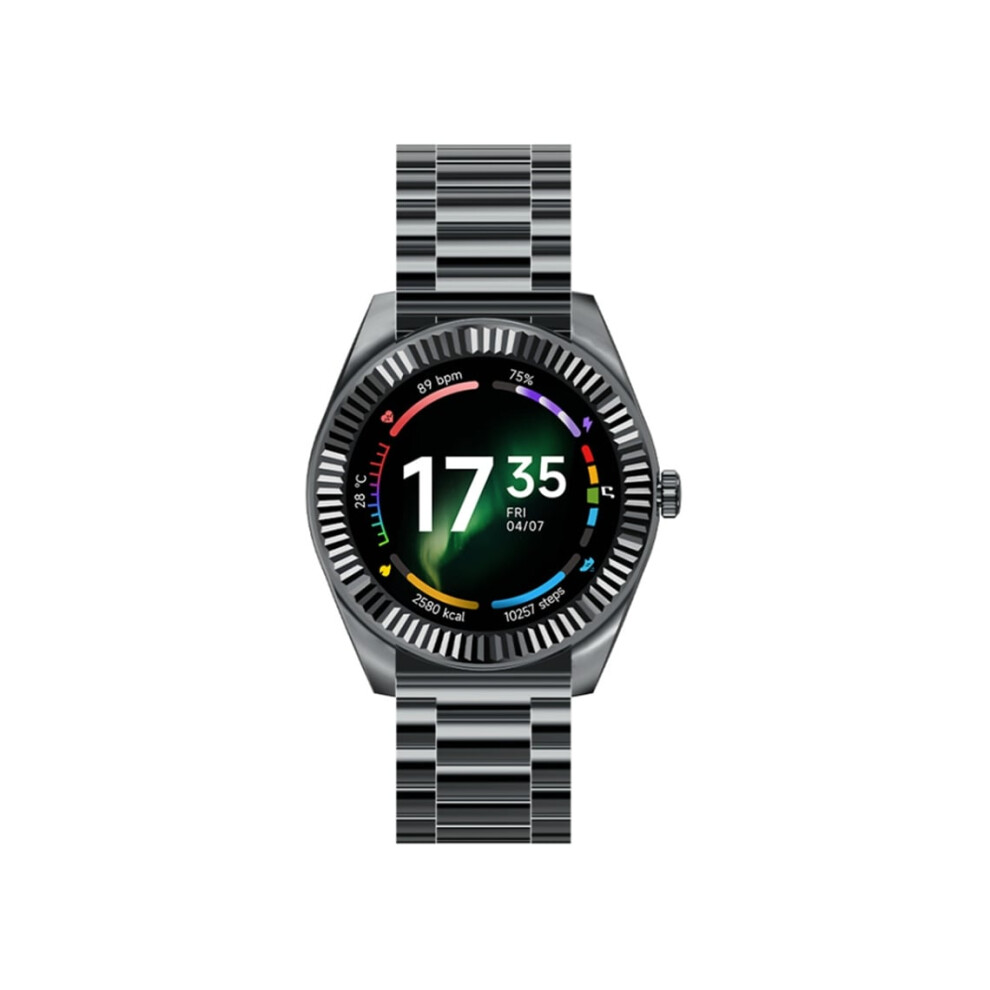 Smartwatch With 1.19” Amoled Display, Bluetooth Calls, Modern Design And Sports Tracking, Veanxin Black 6220252900659
