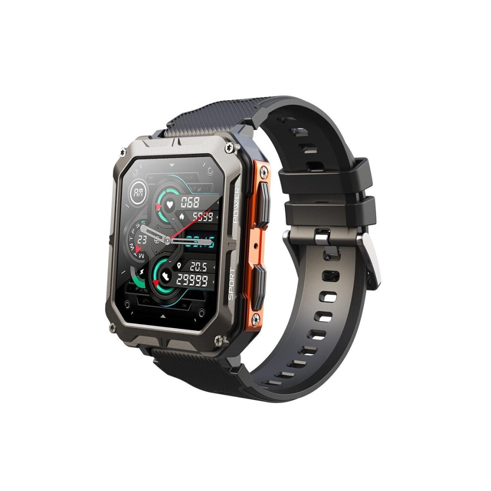 Smartwatch For Men With Bluetooth Calling / Voice Assistant, Ai Fitness Watch 1.83 With Heart Rate Monitor, Spo2, Blood Pressure, Veanxin 6220252901397