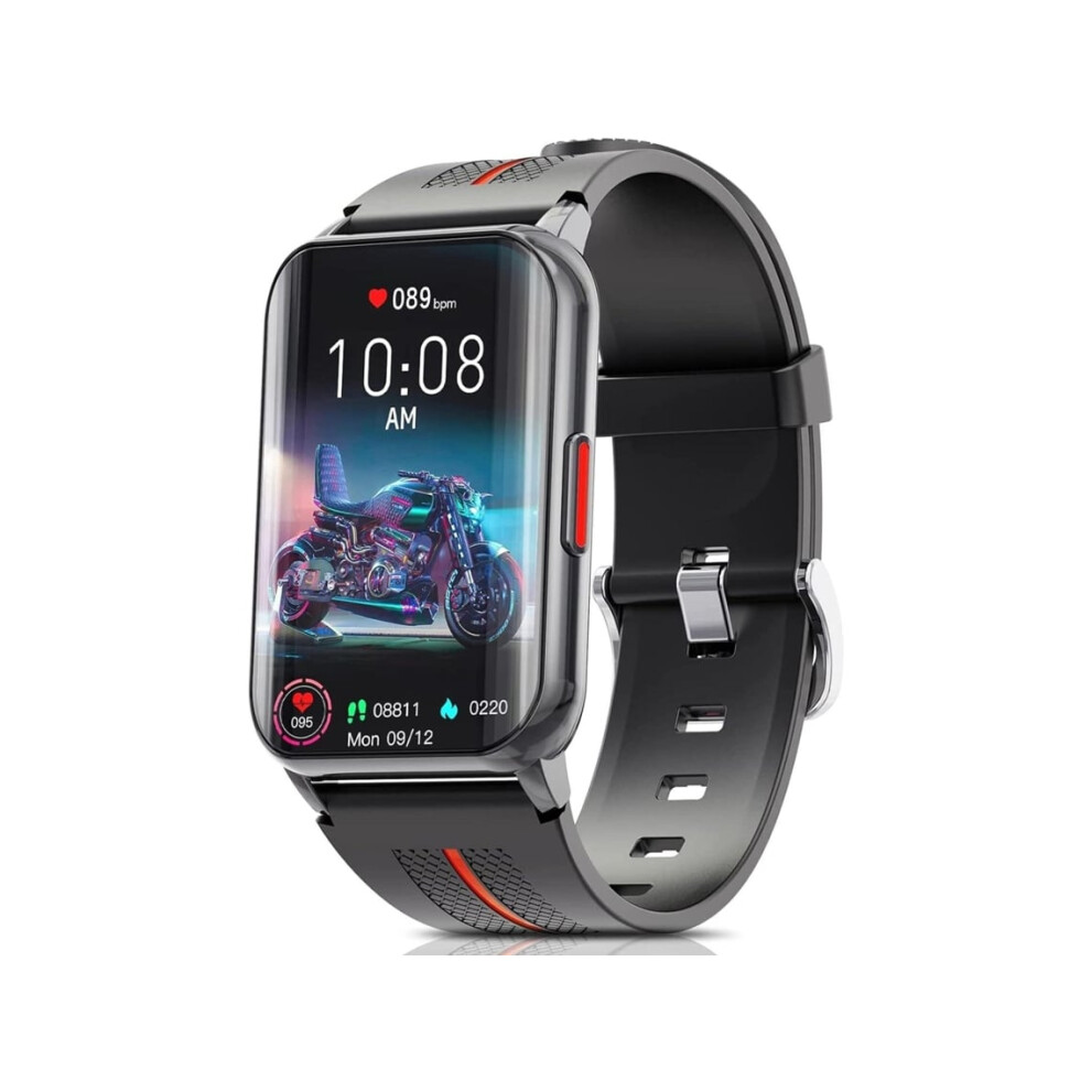Smartwatch With 1.57" Touch Screen, Activity Trackers, Waterproof, Veanxin Black 6220252901816