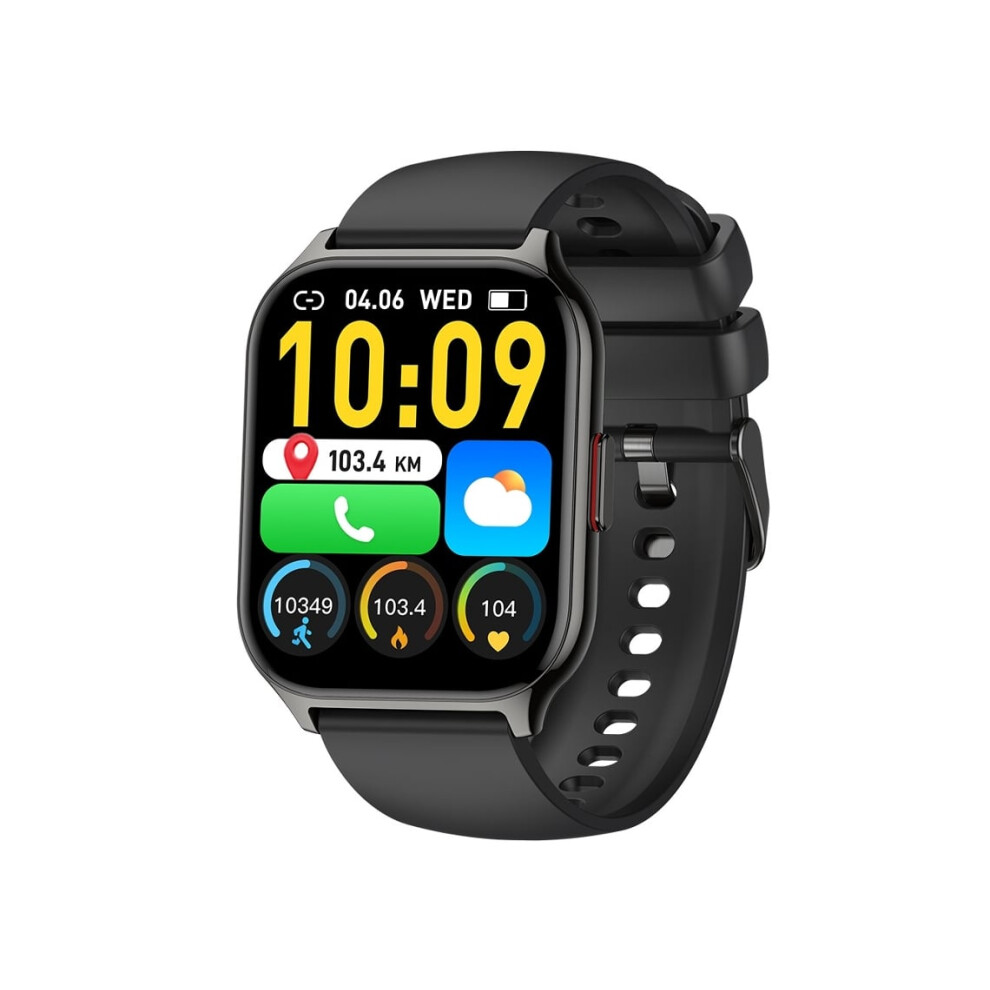 Smartwatch For Men And Women, 1.9" Screen, Bluetooth Call, Sports Fitness Tracker, 123+ Sounds, Ip68 Waterproof, Veanxin Monitor 6220252902301