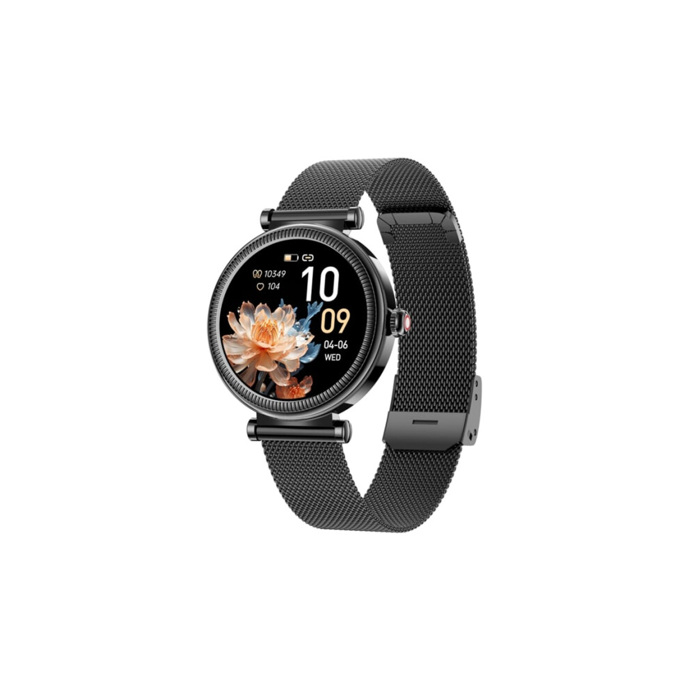 1.27 Inch Smartwatch With Bluetooth, Calls, Over 100 Sports Modes, Health Monitoring, Veanxin Black 6220252902523