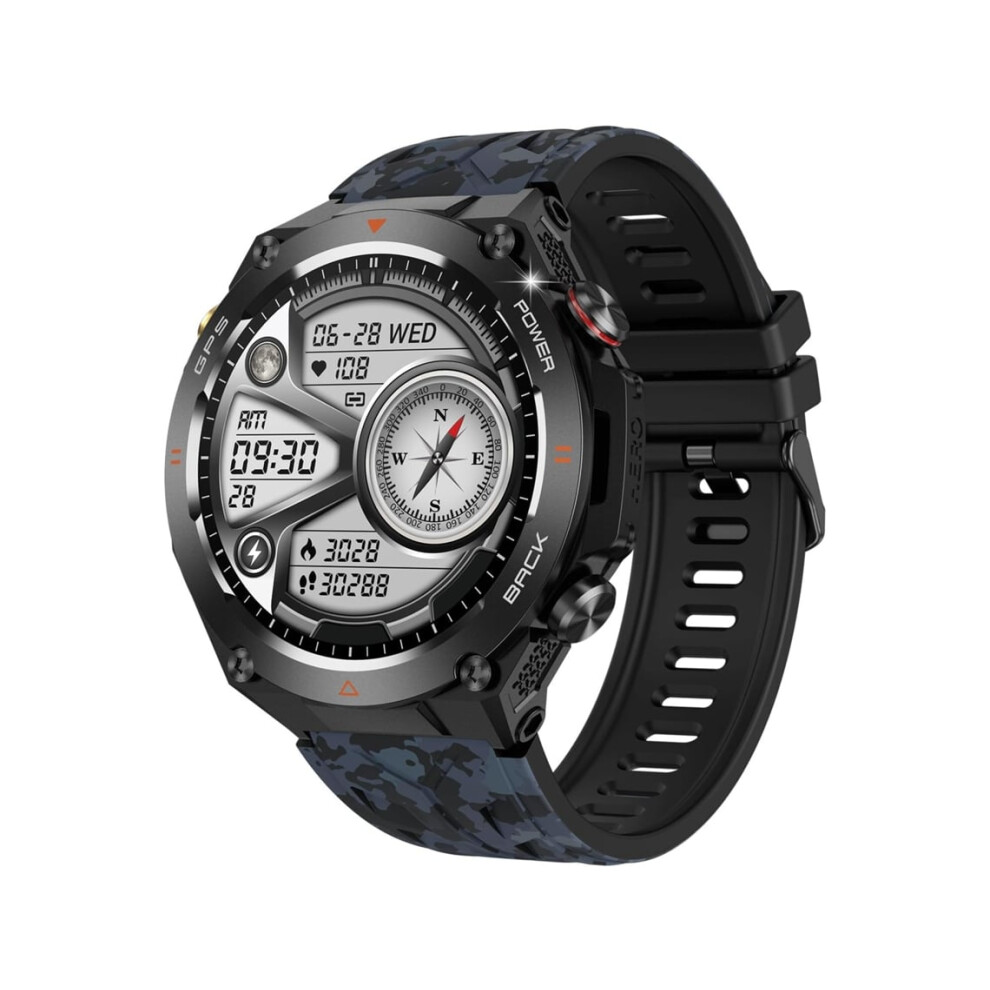 Smartwatch With 1.45-Inch Ips Screen, Gps Positioning And Heart Rate Monitoring, And Message Reminder Function. 6220252903506