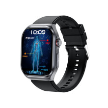 Smartwatch with ECG, Bluetooth Calling, Body Fat Monitoring, Blood Pressure Monitoring, Blood Sugar Monitoring, Heart Rate Monitoring, VEANXIN Monitor
