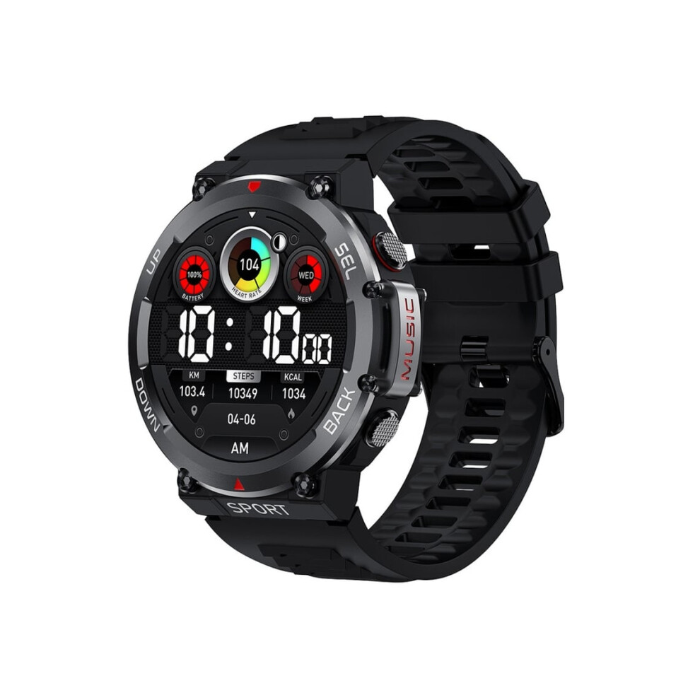Smartwatches For Men Ip68 Waterproof Sports Mode Veanxin Black 6220252905395