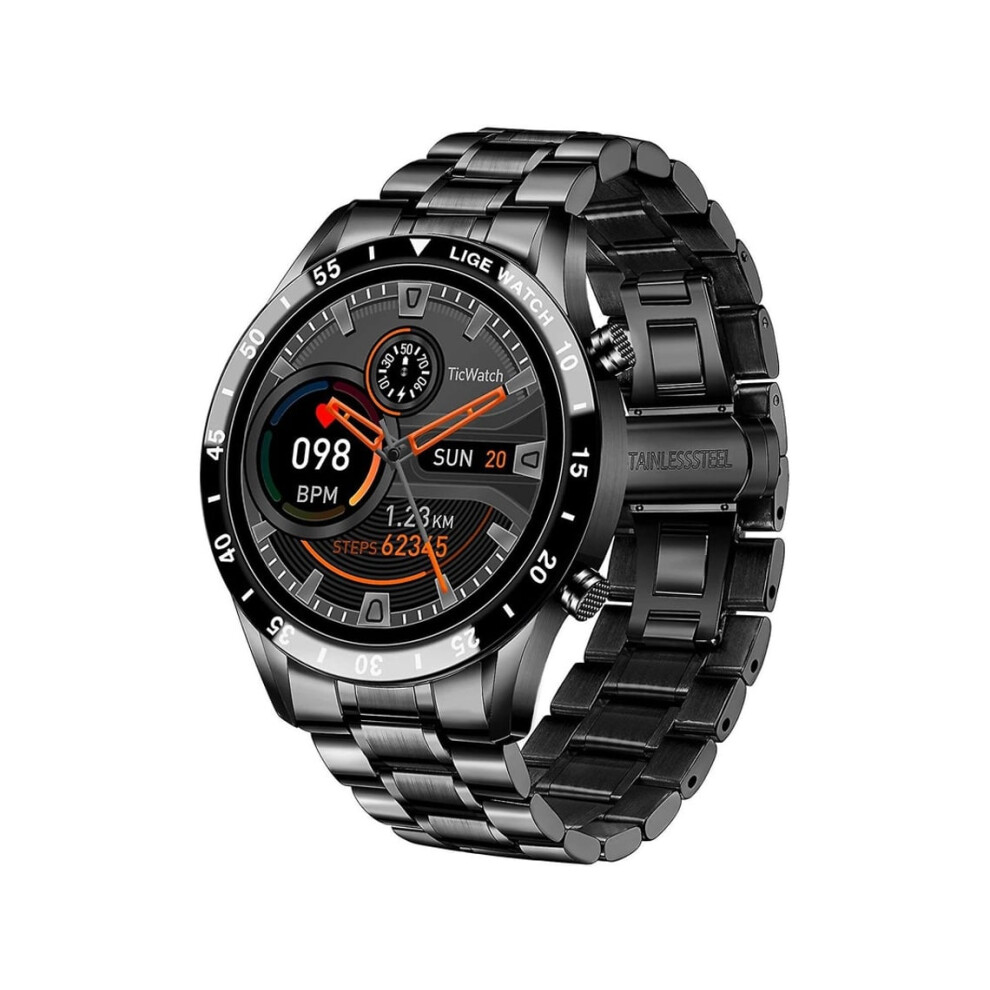 Men's Smartwatch 1.3 Inch Touchscreen Phone Watch With Heart Rate Monitor, Sleep Monitor, And Activity Monitor, Ip67 Rated, Veanxin 6220252905449