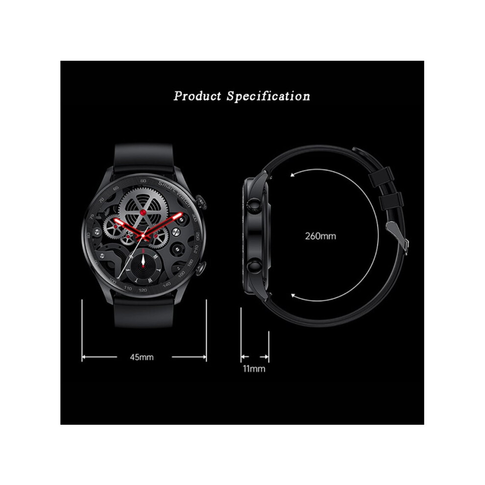 Smartwatch With Heart Rate Monitoring, Blood Pressure Monitoring, Step Counter, Bluetooth Calls And Message Notifications R Veanxin 6220252906002