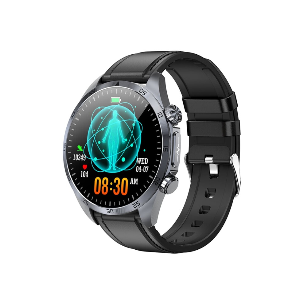 Smartwatch With Bluetooth Calling, Amoled Screen, Sleep And Pulse Monitoring, Ecg, Blood Oxygen, Temperature, And Health Monitoring. Veanxin 6220252906347
