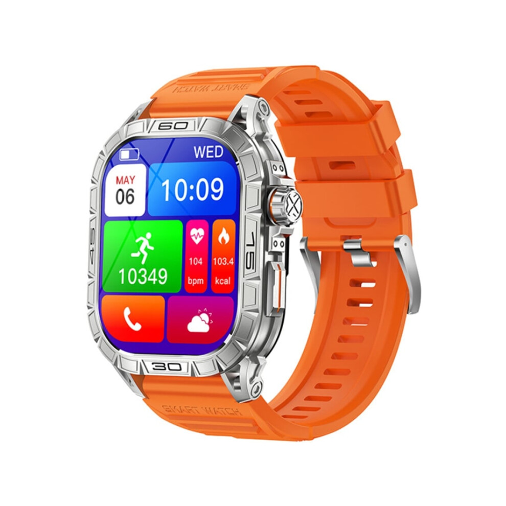 Smartwatches For Men With Large 1.96 Inch Amoled Screen, Always On Display, Answer Calls, Fitness Tracker With Footprint 6220252908242