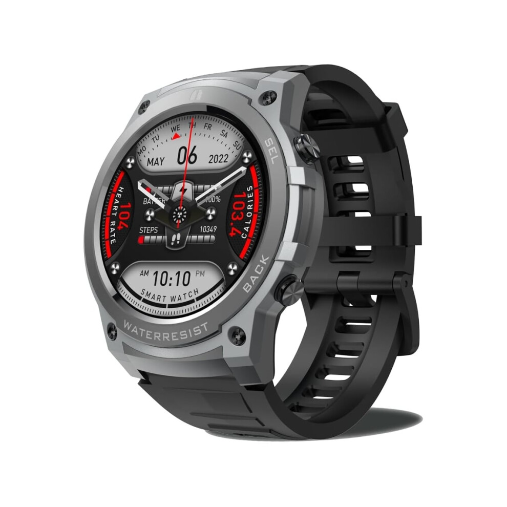 Smartwatch For Men, Answer/Make Calls, Round, 1.43", Amoled, Fitness Tracker, Sleep/Heart Rate/Spo2 Monitoring. (Source: Veanxin) 6220252908754