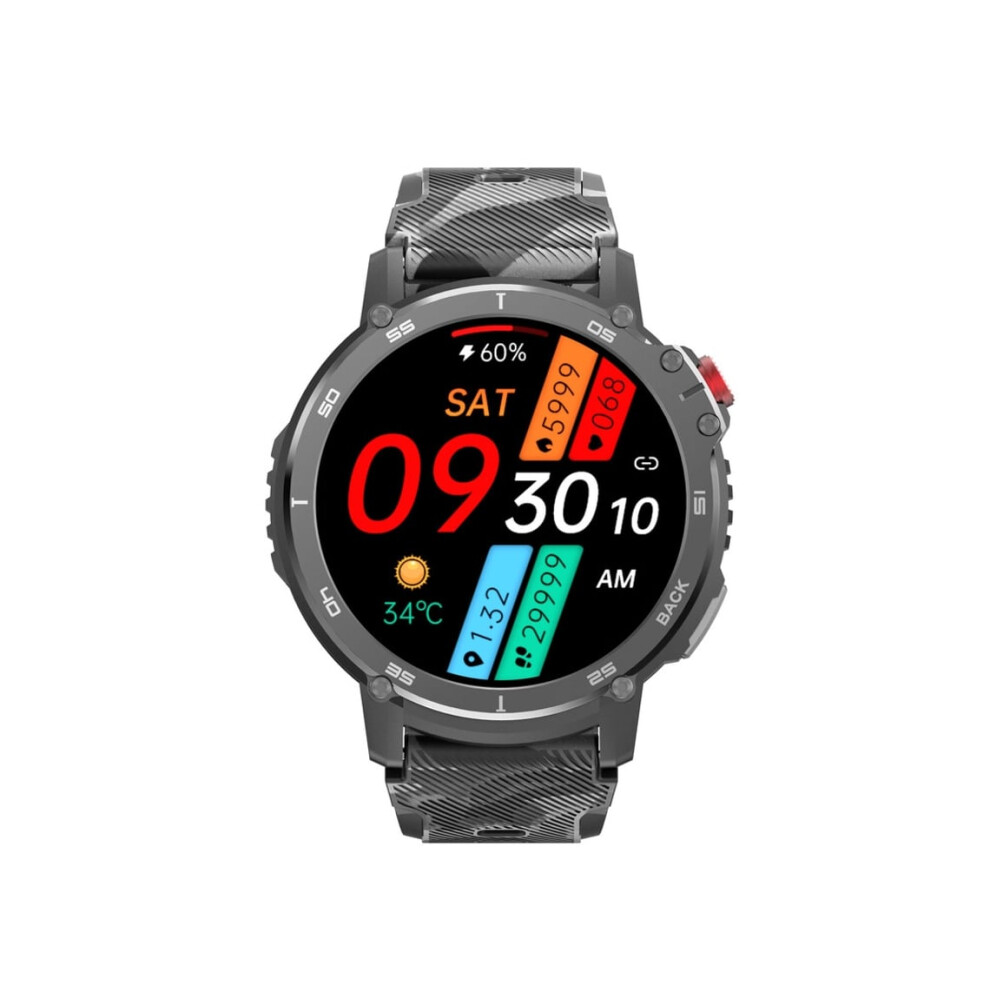 Veanxin Smartwatches With 1.6-Inch Screen, Ip68 Waterproof, Black 6220252909065