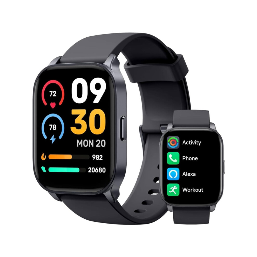 Smart Watch Veanxin Idw17 With Call Function For Women, Ip68 Waterproof, Compatible With Android And Iphone, Black 6220252909430