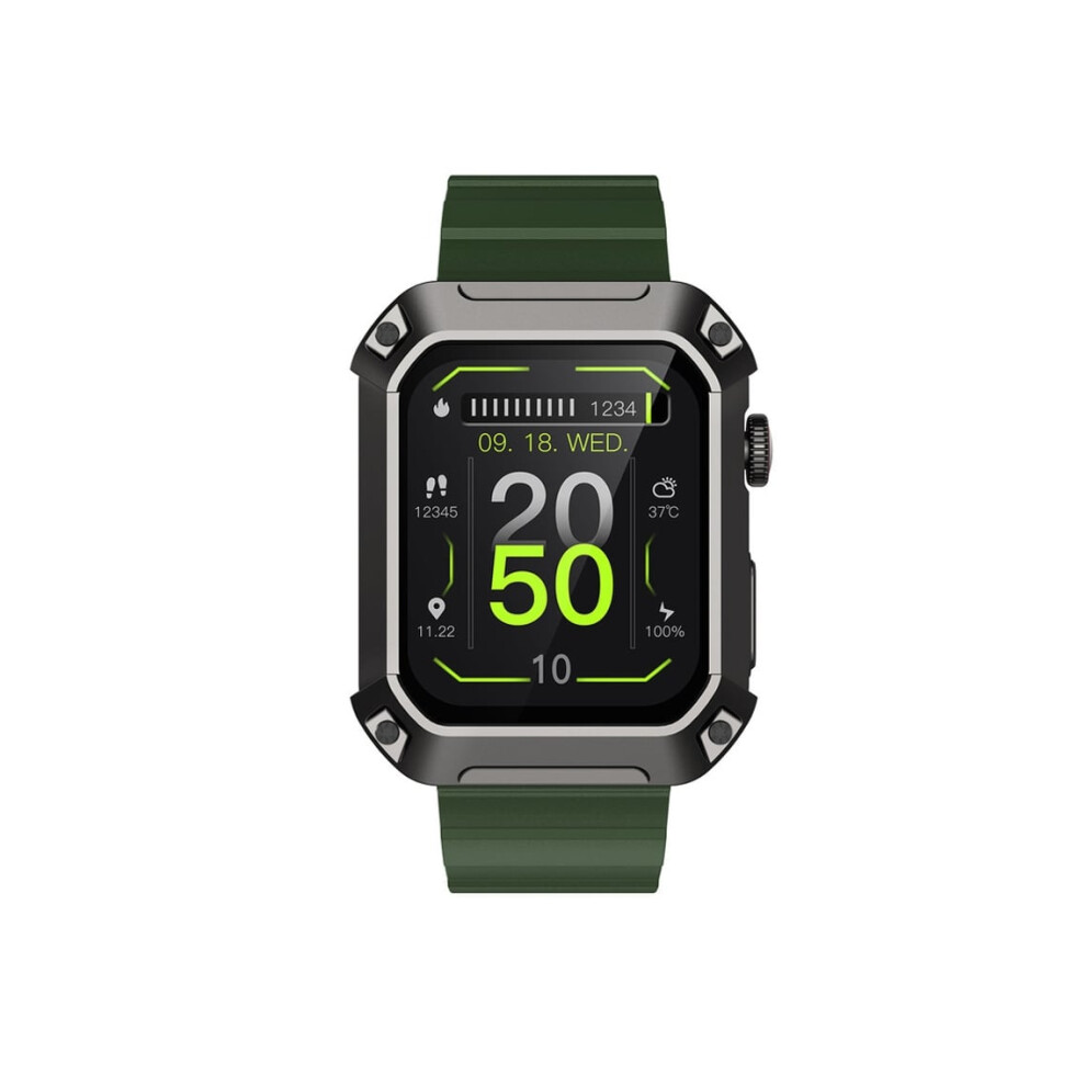 Bluetooth Smartwatch 1.85'' Tft Screen Heart Rate Blood Pressure Monitor 450Mah Battery Veanxin 6220252910207