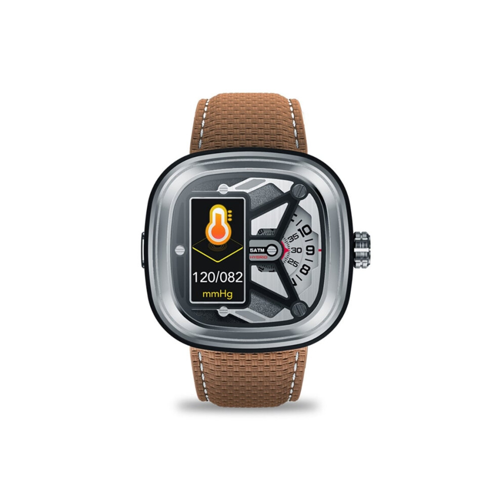 Smartwatches Resistenza All'acqua 50M Monitoraggio Della Salute Veanxin Silver 6220252910245