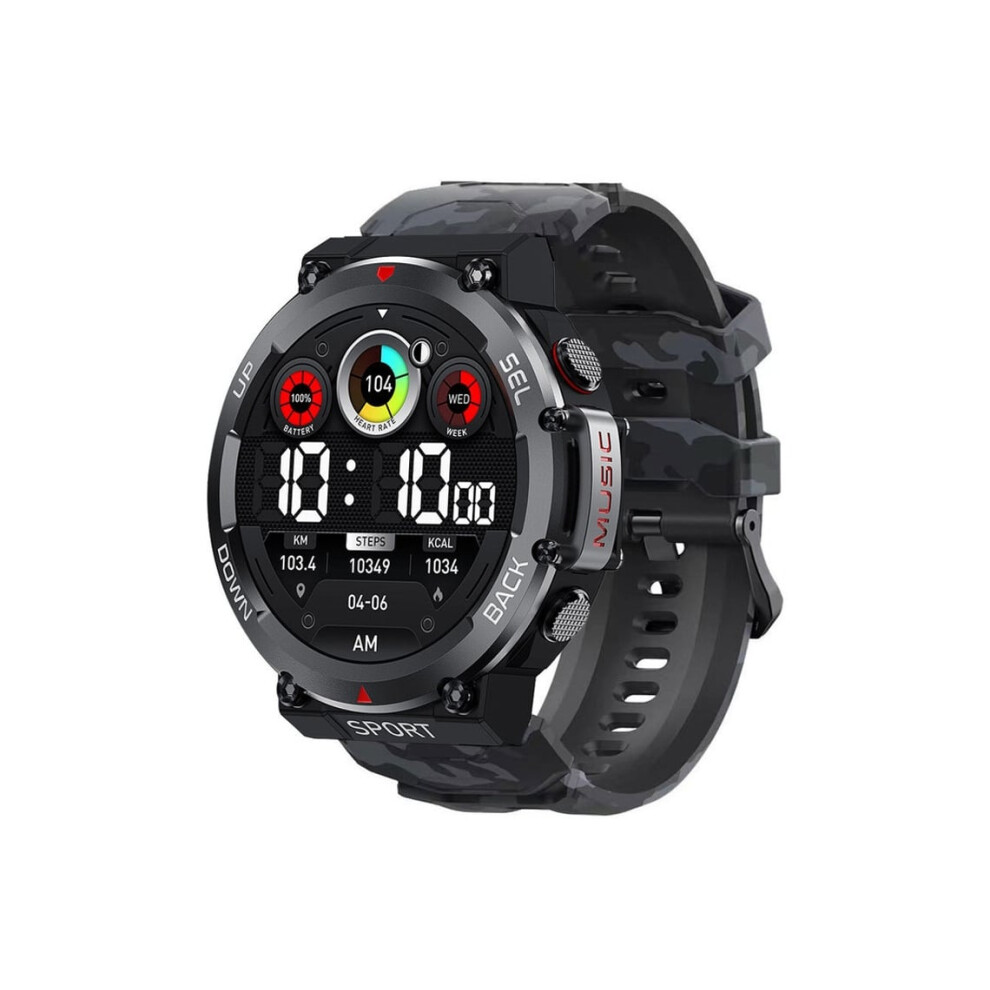 Smartwatches For Men Ip68 Waterproof Sports Mode Veanxin Black 6220252910382