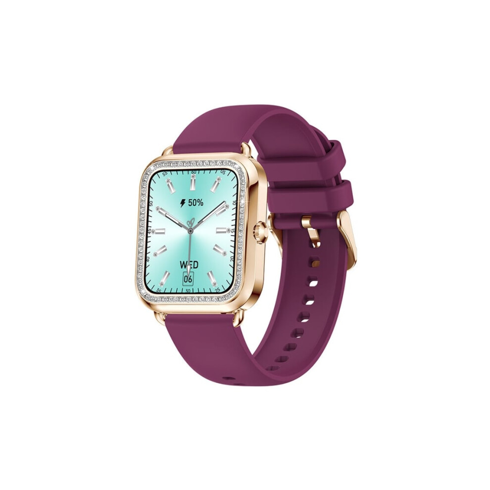 Smartwatch 1.59 Inch 25 Hours Long Battery Life Ip67 Waterproof Veanxin Red 6220252910443