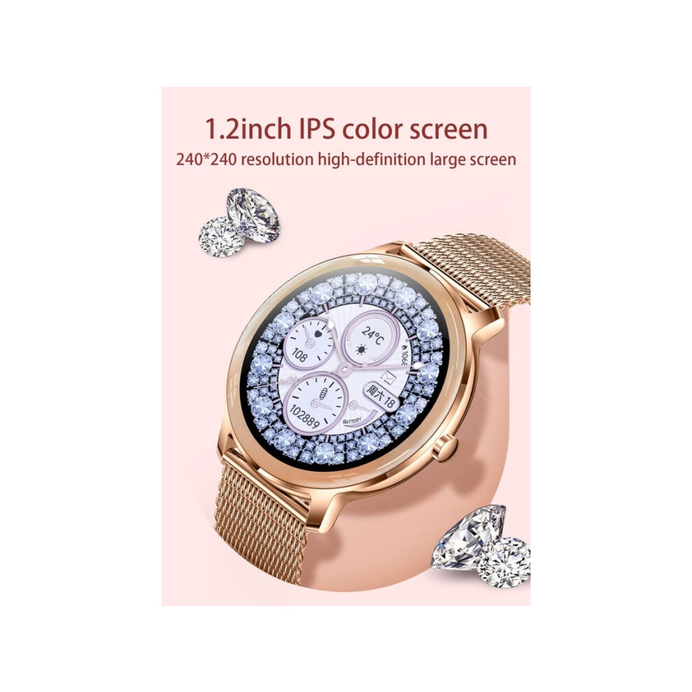 Smartwatch With Multisport Mode, 30 Days Standby Time, Ip67 Waterproof, Color, Veanxin Gold 6220252910948