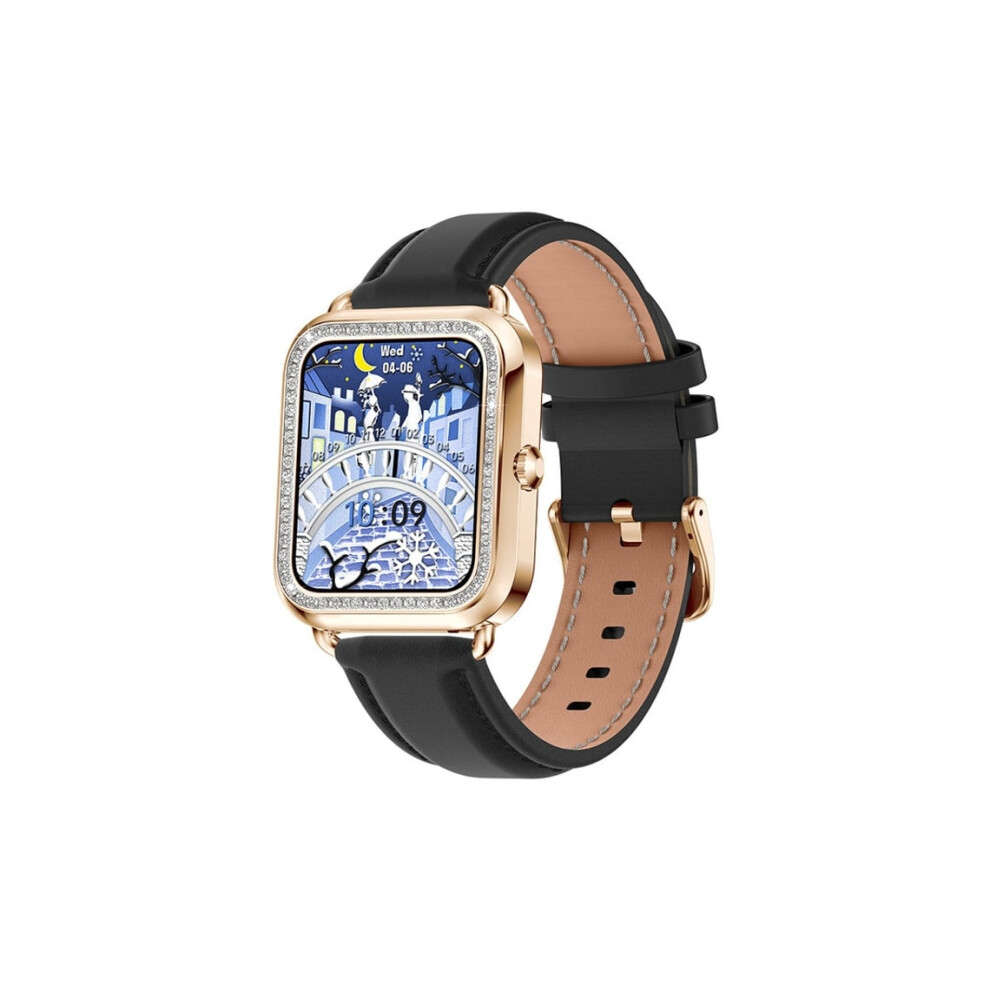 1.59 Inch Smartwatch With 25 Hours Of Long Battery Life, Ip67 Waterproof, Veanxin Black 6220252910771
