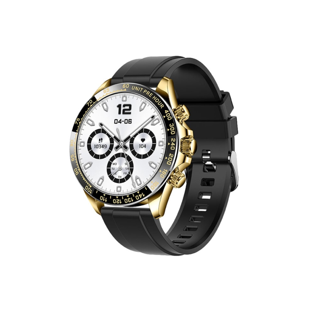 Smartwatch With Bluetooth Call, Rotary Button, Heart Rate And Blood Pressure Monitoring, Veanxin Black 6220252912010
