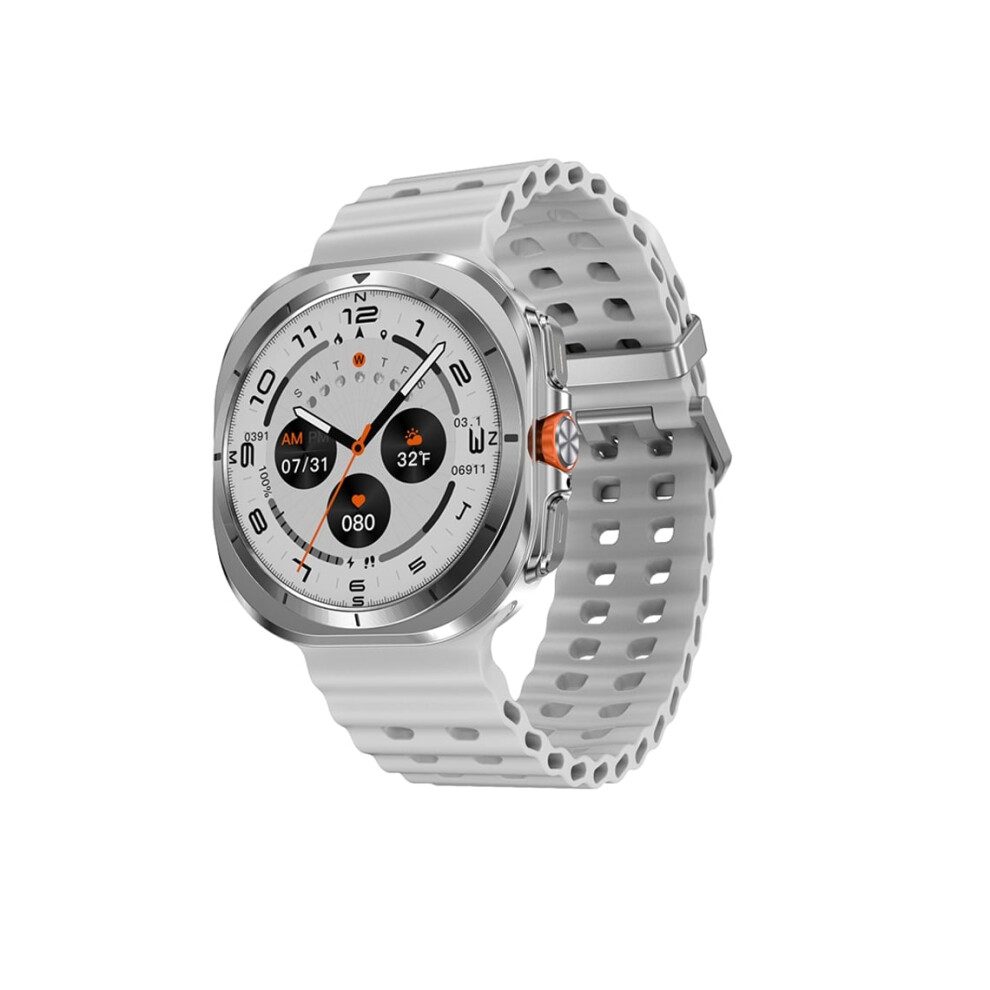 Smartwatch With Bluetooth Calls, Local Music And Video Download, 32Gb Storage, And Headphone Support - Veanxin Silver 6220252912430