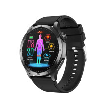 Smartwatch with Blood Sugar Monitoring, Micro Health Check, Uric Acid Detection, Bluetooth Call and SOS Feature.