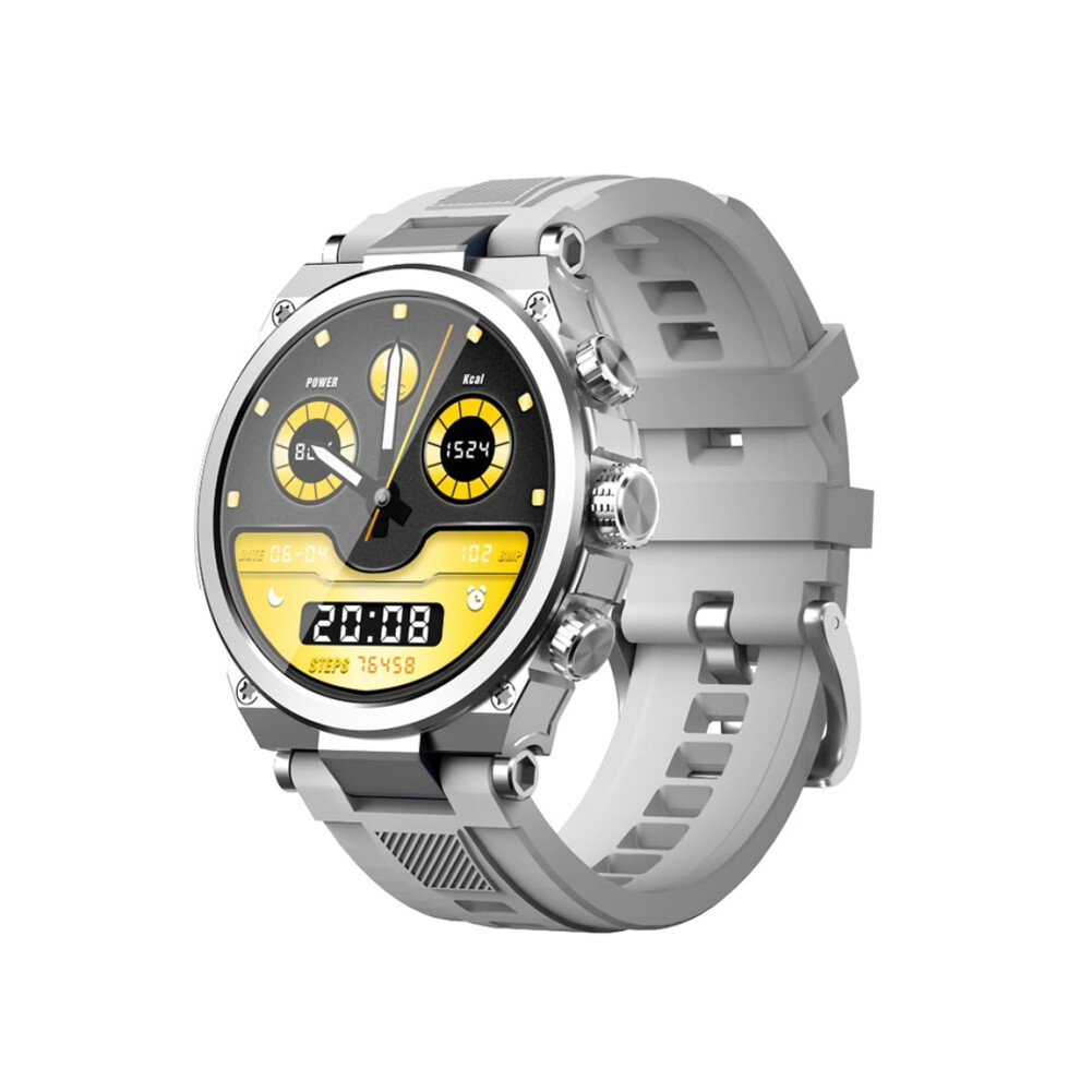 Smartwatch With Bluetooth Calls, Multiple Watch Faces, Multi-Sport Modes And User Interface Styles, Veanxin Silver 6220252913024