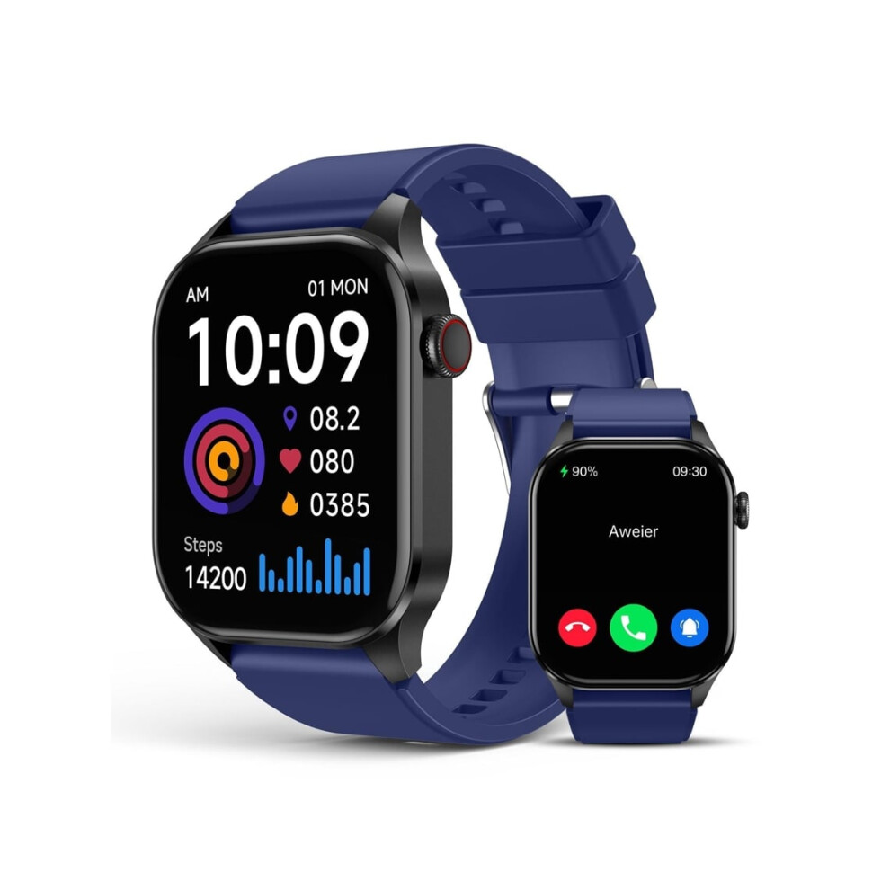 Smartwatch For Men And Women, Infrared Blood Oxygen Monitor, True 2.04 Inch Amoled Display, Veanxin 6220252913604