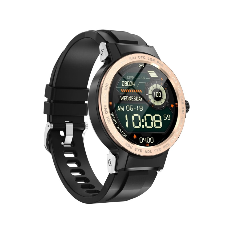 Smartwatch For Android Ios Iphone Ip68 Waterproof Bluetooth Sleep Fitness Tracker Rose Veanxin Gold 6220252914120