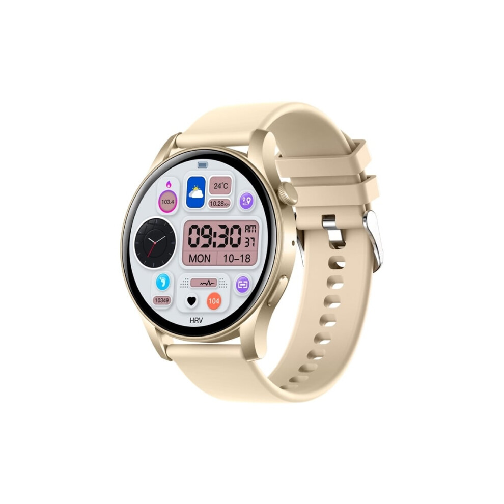 Smartwatch For Women, Fitness Watch, 1.43" Amoled Touchscreen, Answer/Make Calls, With Heart Rate And Blood Pressure Monitor, Veanxin 6220252914229