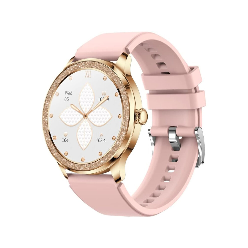 Smartwatch With Bluetooth Call Reminder, Call/Message Reminder, Fitness Watch With Pedometer, Step Counter, Customizable Display Veanxin 6220252914205