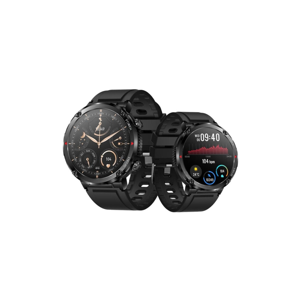 Veanxin T30 Smart Watch Military Bluetooth Call Answer/Dial For Android And Ios Veanxin Black 6220252914250