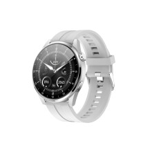 Smartwatch with Large 1.45-inch High-Definition Screen, IP68 Waterproof, Suitable for iPhone and Android, Silver VEANXIN