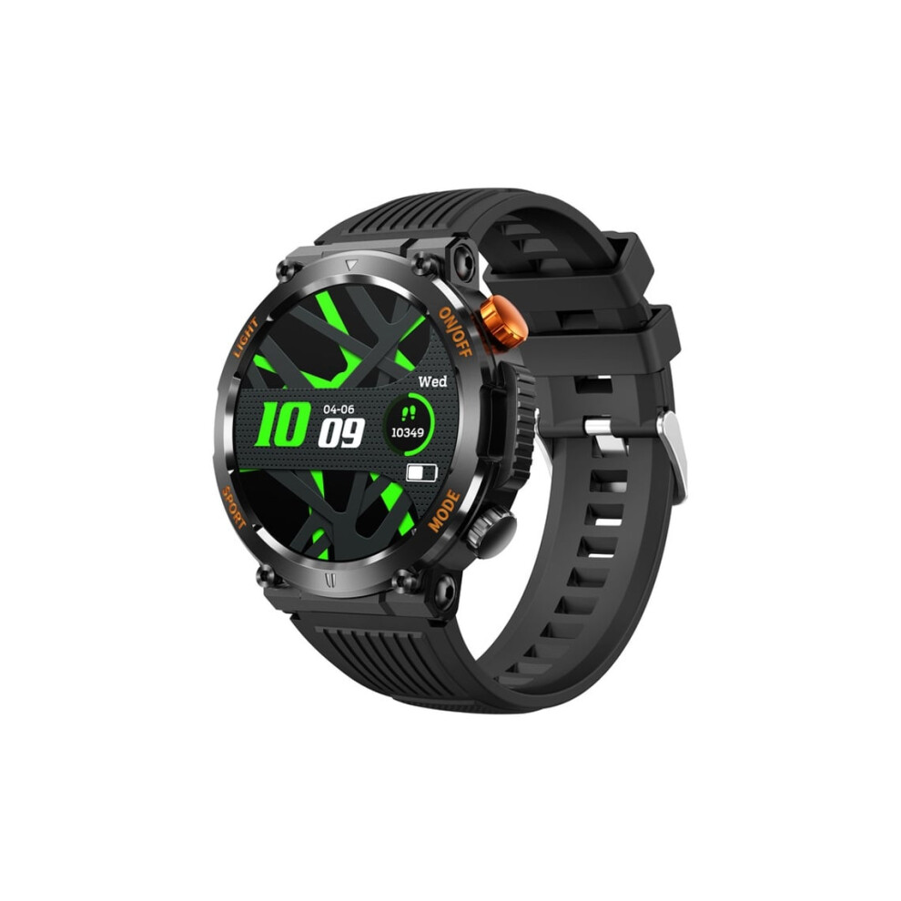 1.46 Inch Smartwatch With 100 Sports Modes And 30 Days Of Standby Battery Life For Ios And Android - Veanxin Black 6220252915004