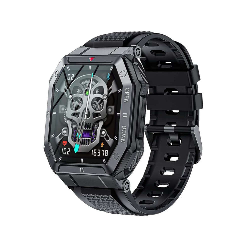 Military Smartwatch For 1.85 Inch Sports Smart Watch With Heart Rate Fitness Tracker Veanxin 6220252915196