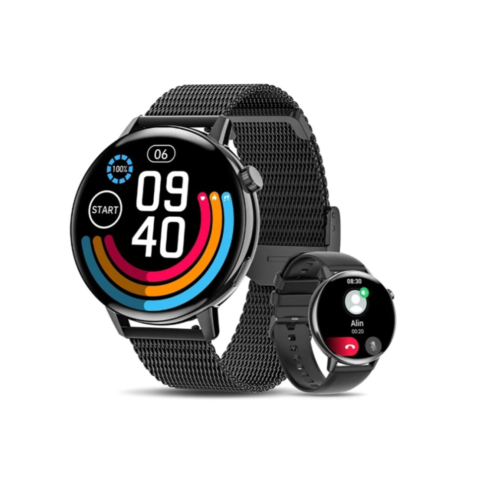 Smartwatch For Men, 1.32 Inch Full Touch Screen Watch With Heart Rate Monitor, Spo2, Sleep Monitor, 20 Modes, Veanxin 6220252915226