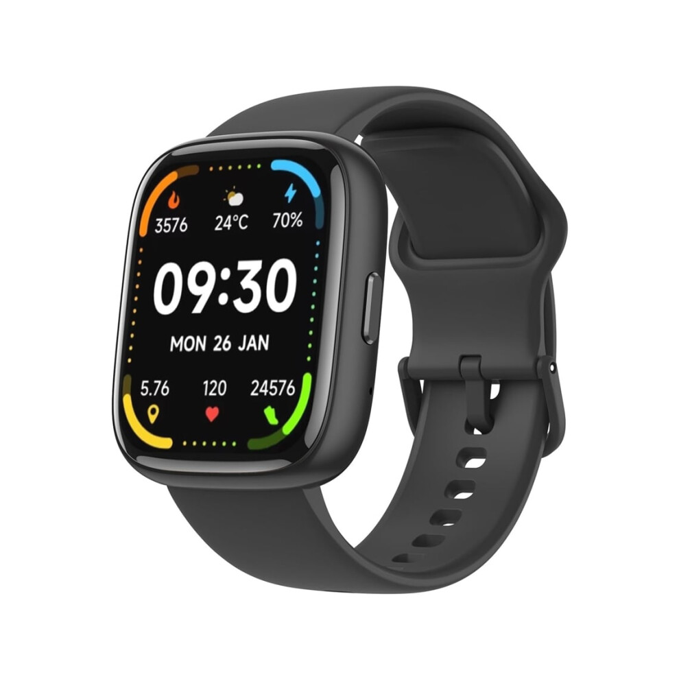 Smartwatch With Built-In Alexa, Answer/Make Calls, Fitness Tracker, 1.83" Hd, Ip68 Waterproof, 100% Footprint Tracker 6220252915271