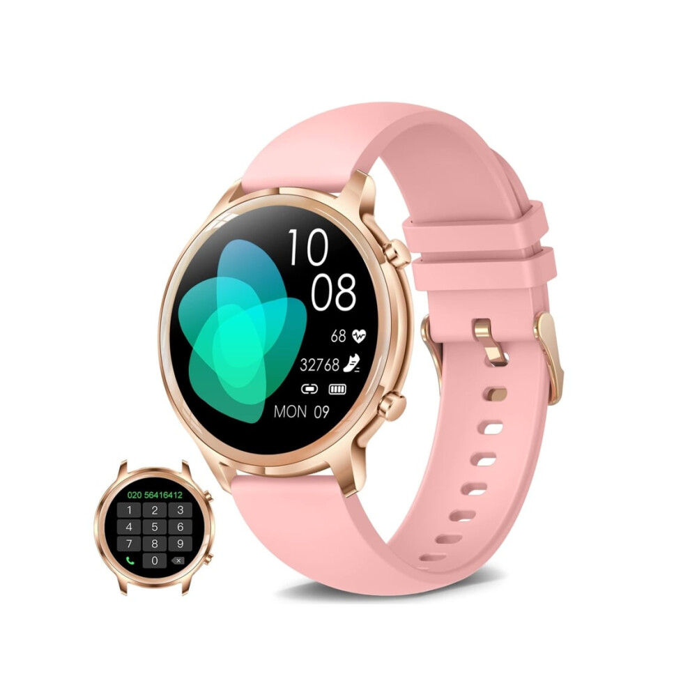 Smartwatch For Women, Fitness Tracker, Answer/Make Calls, With Heart Rate Sleep Monitor, Spo2, Veanxin Watch 6220252915394