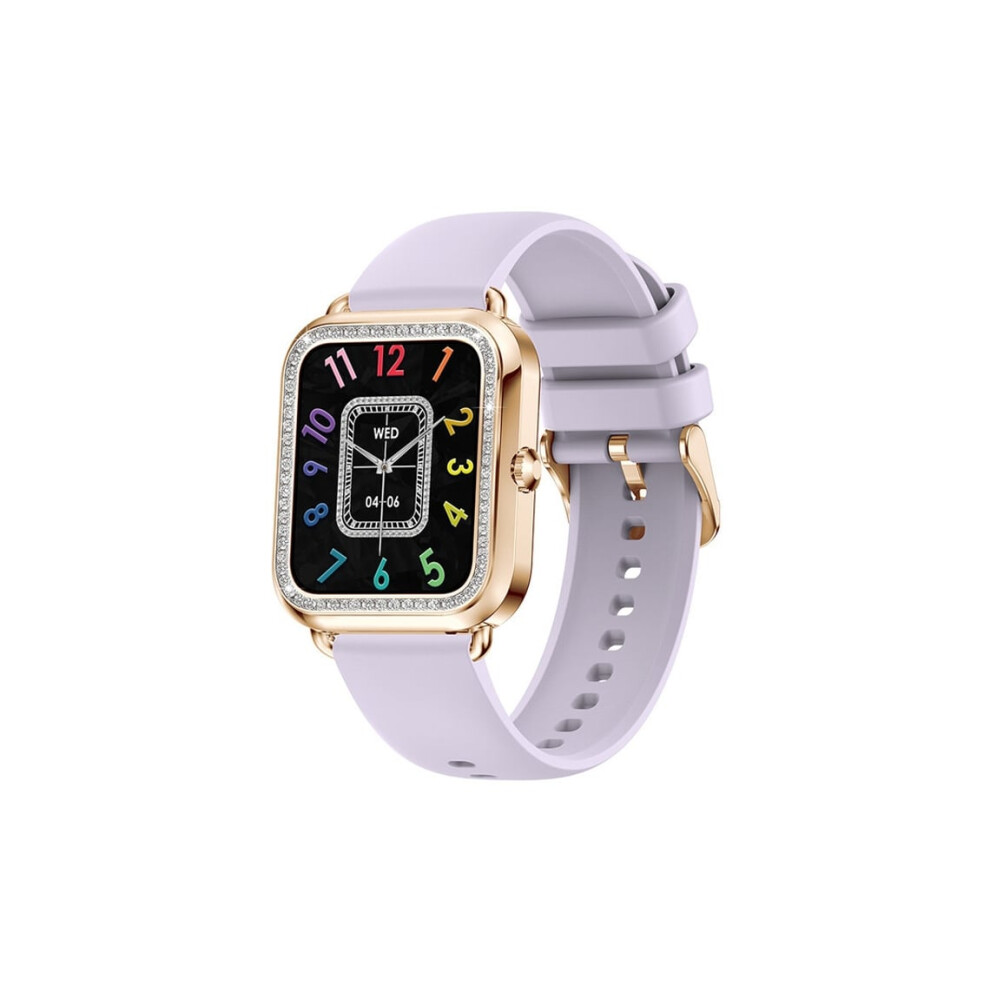 1.59 Inch Smartwatch Ip67 Waterproof 25 Days Standby For Ios And Android Veanxin Purple 6220252915608